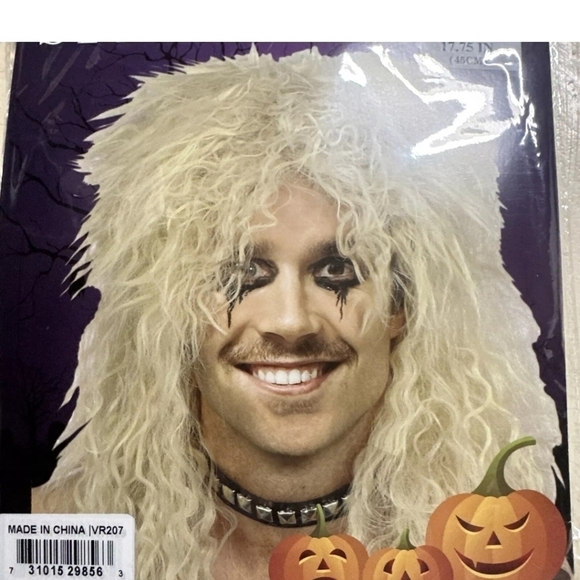 NEW IN PACKAGE Punk Rock Blonde Wig Adult Unisex - Picture 6 of 11